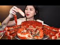 ENG SUB 4 5 Kg 10lbs King Crab Even Mixed With Rice Mukbang ASMR Korean Eating Show