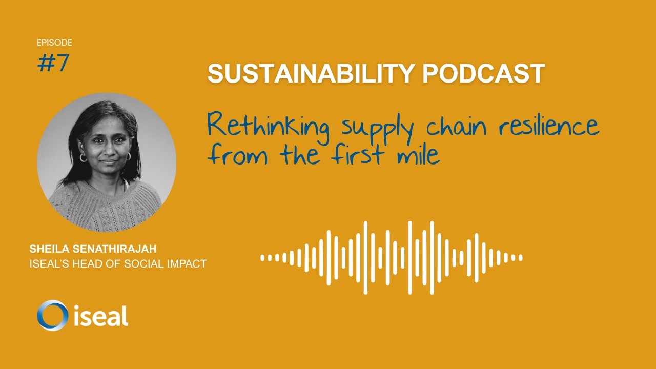 Rethinking resilient supply chains from the first mile