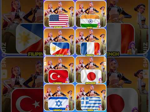 “Golden” Official Lyric Video in Different Languages #shorts #kpop #kpopdemonhunters #golden #memes