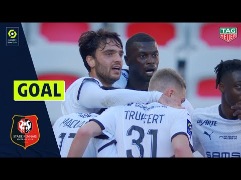 Goal Mbaye NIANG (28' - STADE RENNAIS FC) OGC NICE - STADE RENNAIS FC (0-1) 20/21