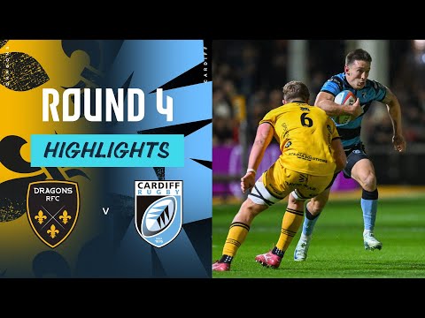 Dragons RFC v Cardiff Rugby | Highlights | Round 4 | URC 25/26