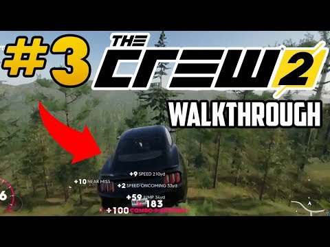 The Crew 2 PS4 Gameplay Walkthrough Part 3 - Epic Jumps + Freeroaming in Chicago!
