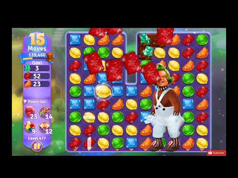 Wonka's World of Candy Level 477 NO BOOSTERS - A S GAMING
