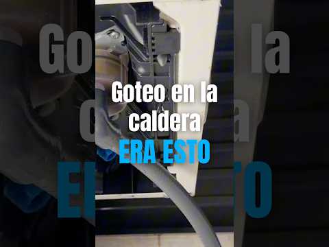 Goteo en la caldera: era esto #Hausum #HomeInspector