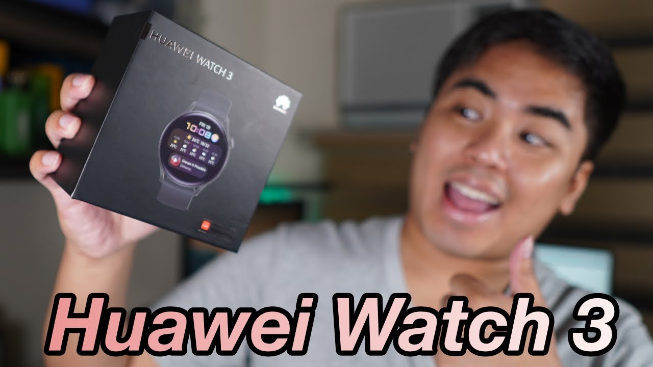 Huawei Watch 3 Unboxing and First impressions: SMARTER with HarmonyOS!