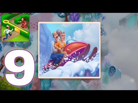 Gardenscapes - Gameplay Walkthrough Part 9 Kidnap Story(Android, iOS)