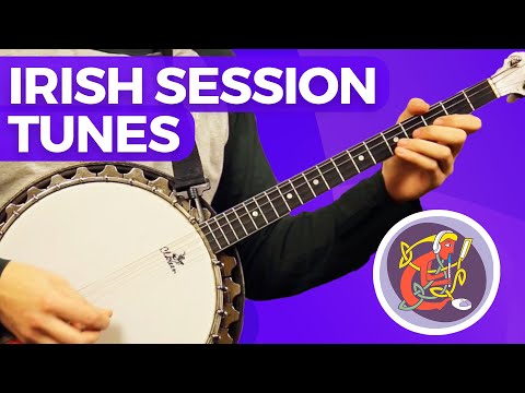 Irish Tenor Banjo Lesson: Learn Ornamentation + Toss the Feathers [Reel]