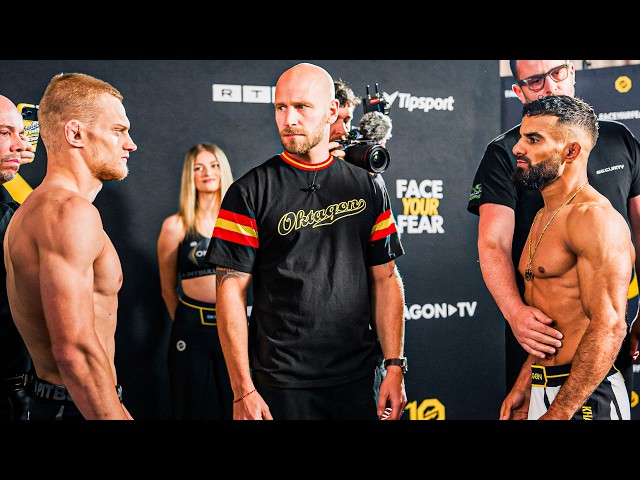 OKTAGON 88 Official Weigh-In | Holzer vs Taha Ready for Hannover
