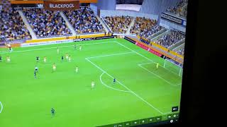 Football Manager Touch 2017 World Best Gift from a Goalkeeper to a striker