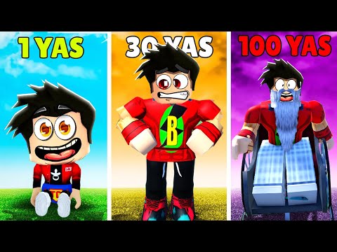 HER SANİYE YAŞLANDIM!! 😨 Roblox Every Second You Get Older