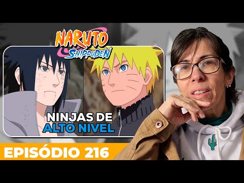 NARUTO SHIPPUDEN - EPISODIO 216: O DISCURSO DO NARUTO! [REACT]