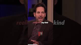 Paul Rudd talking about his son 😁#shorts