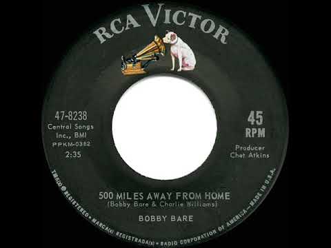 1963 HITS ARCHIVE: 500 Miles Away From Home - Bobby Bare