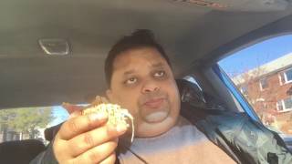 Eating Subways Corned Beef Reuben Sandwich & review