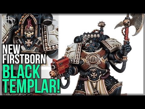 New Black Templars Castellan revealed... And he's FIRSTBORN?!