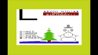 Snowman Alphabet for the Commodore VIC-20 / Commodore VC-20