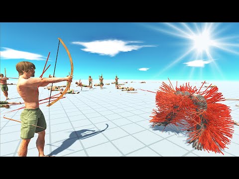 BABY GORO THE GIANT DOING BATTLE FOR SURVIVAL | Animal Revolt Battle Simulator ARBS