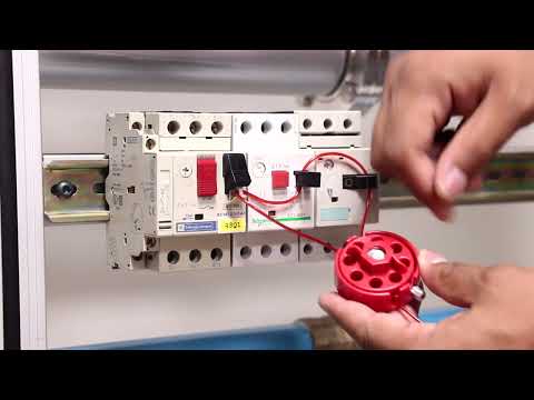 Mini Bloqueio a Cabo de Aço e Nylon