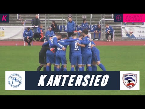 Favorit siegt überzeugend | FC Hertha 03 - Rostocker FC (6. Spieltag, Oberliga)