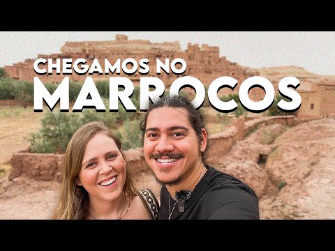 Nosso primeiro dia em Marrakesh no Marrocos! 🇲🇦