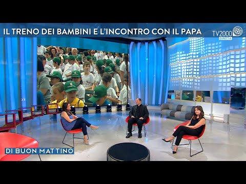 Di Buon Mattino, 6 giugno 2022 - Il treno dei bambini da Papa Francesco