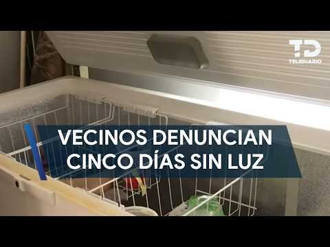 Vecinos de la colonia Privalia Concordia en Apodaca denuncian 5 días sin luz