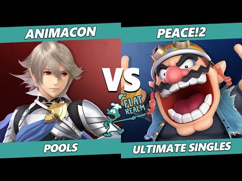 Flat Realm 7 Pools - UG | Animacon (Corrin) Vs. CWA | Peace!2 (Wario) SSBU Singles