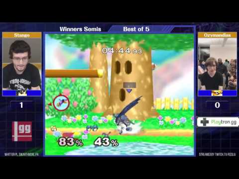 Event Match 10: Stango (Marth) vs Ozymandias (Fox) - Winners Semis