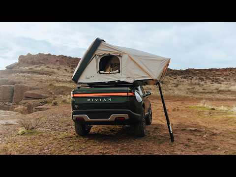 Rivian x iKamper Skycamp Mini: The Ultimate Rooftop Tent for Your R1T & R1S