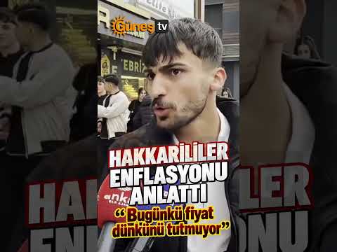 Hakkarililer Geçim Sıkıntısını Anlattı: “Bugünkü Fiyat Dünkünü Tutmuyor”