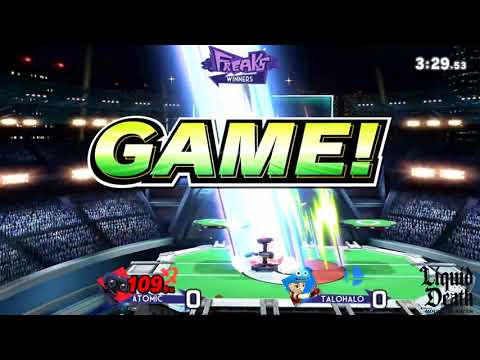 TaloHalo (Mii Sowrdfighter) vs Atomic (ROB) | FREAKS IRL SMASH @ FREE PLAY FT WORTH 18