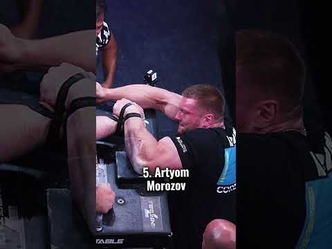 Top 5 Armwrestlers Right Now (outdated) #armwrestling