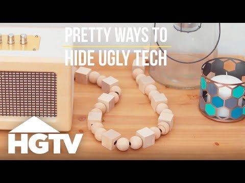 Easy Does It: Pretty Ways to Hide Ugly Tech | HGTV