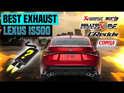 Lexus IS500 Exhaust Sound🔥Apexi,ARK,Borla,GTHaus,Lems,Novel,Revel,RR Racing,Tom's,Vorteq