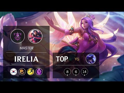 Irelia Top vs Ryze - KR Master Patch 9.13
