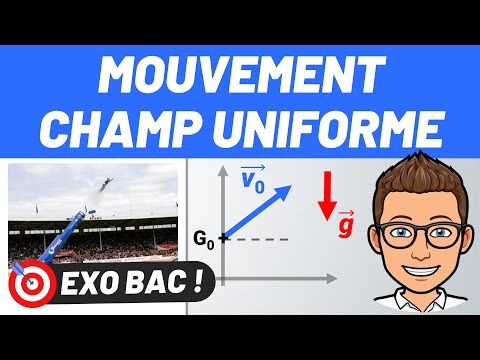 MOVEMENT in a UNIFORM FIELD 🎯 Baccalaureate Exercise 💪 Final Year Speciality
