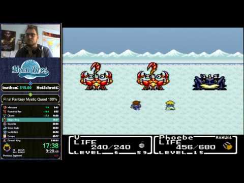 Final Fantasy Mystic Quest 100% Speedrun in 2:47:15