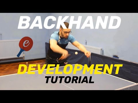 BACKHAND TOPSPIN Mid-Rally | eBaTT - TUTORIAL #37