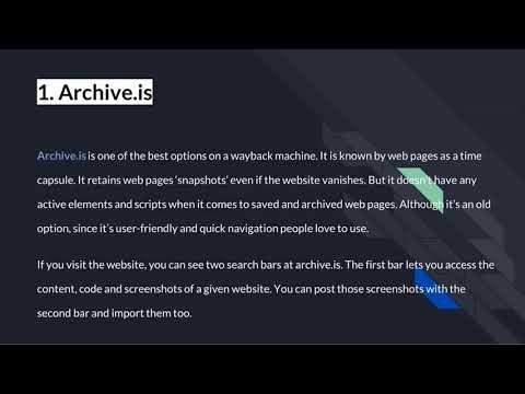 wayback machine alternatives (1)
