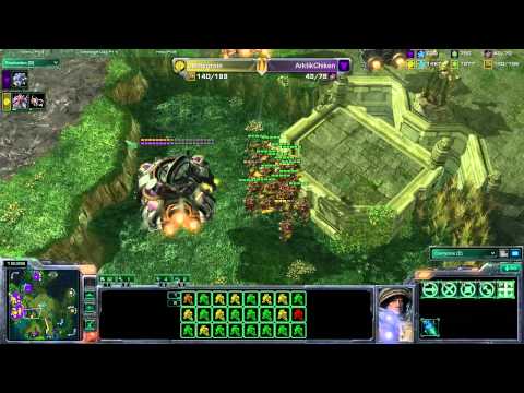 StarCraft 2 LIR ArktikChicken Vs Owmygroin TvZ G1-2