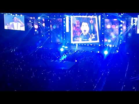 170302 PSY at One K Global Peace Concert in Manila - Father