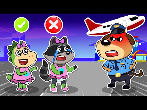 🌴✈️ The Great Sneak: Spike’s Plane Ride to a Tropical Paradise! 😎