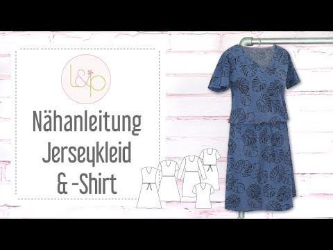 Nähanleitung lillesol Jerseykleid & -Shirt - ein leichtes Sommerkleid nähen