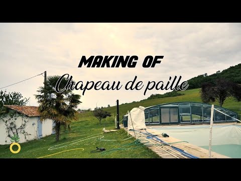 MAKING OFF CLIP CHAPEAU DE PAILLE