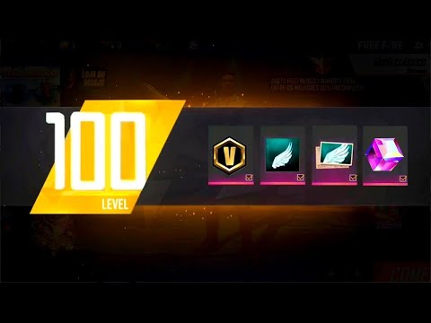 LEVEL 100 NO FREE FIRE! 😱