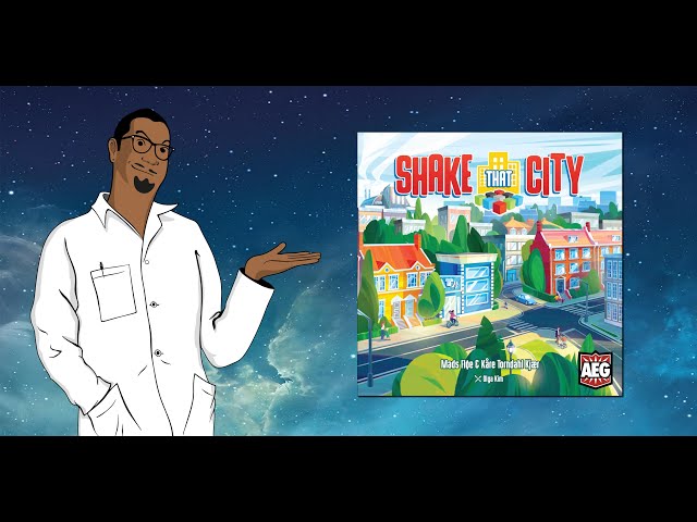 Vídeo relacionado con Alderac Ent. | Shake That City | Juego De Construcción De Ciudad con Draft De Patrones Cubos Colocación De Losetas Y Variantes Modulares | 1 A 4 Jugadores | 20 A 40 Minutos