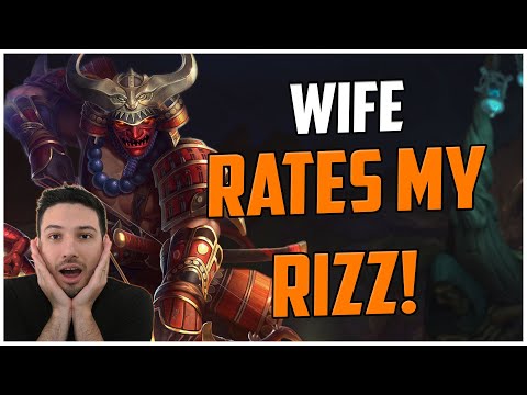 WIFE RATES MY RIZZ! HACHIMAN RANKED SMITE S10