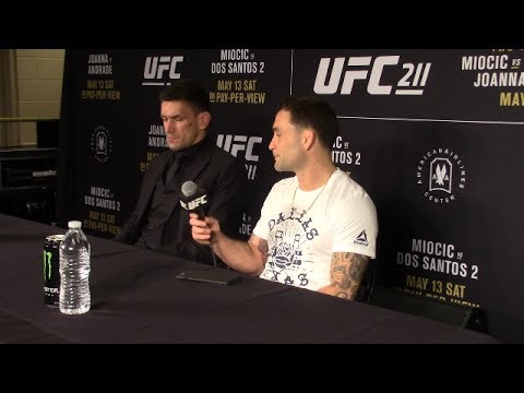 UFC 211 Frankie Edgar & Demian Maia FULL Post Fight Press Conference