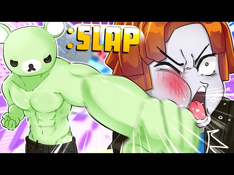 Slapping EVERYONE with ADMIN COMMANDS 2... (Roblox Slap Tower)