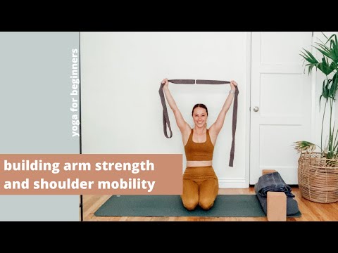 25-min yoga for building arm strength & mobility | yoga for beginners | dana jo yoga